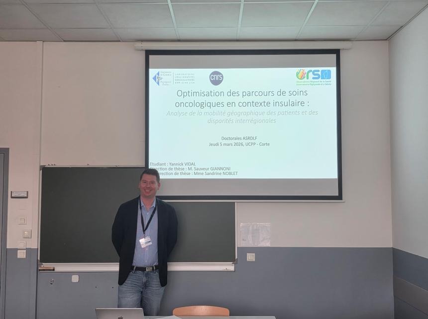 Yannick Vidal à Corte